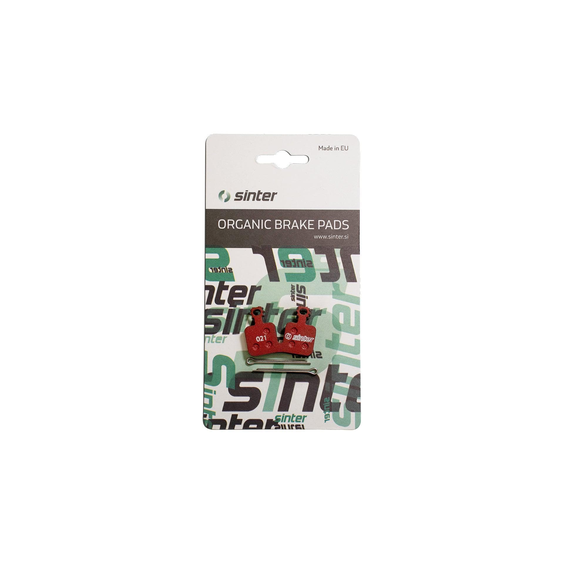 Sinter Disc Brake Pads - 021 Magura S514 - Single Pair Blister Pack: Red