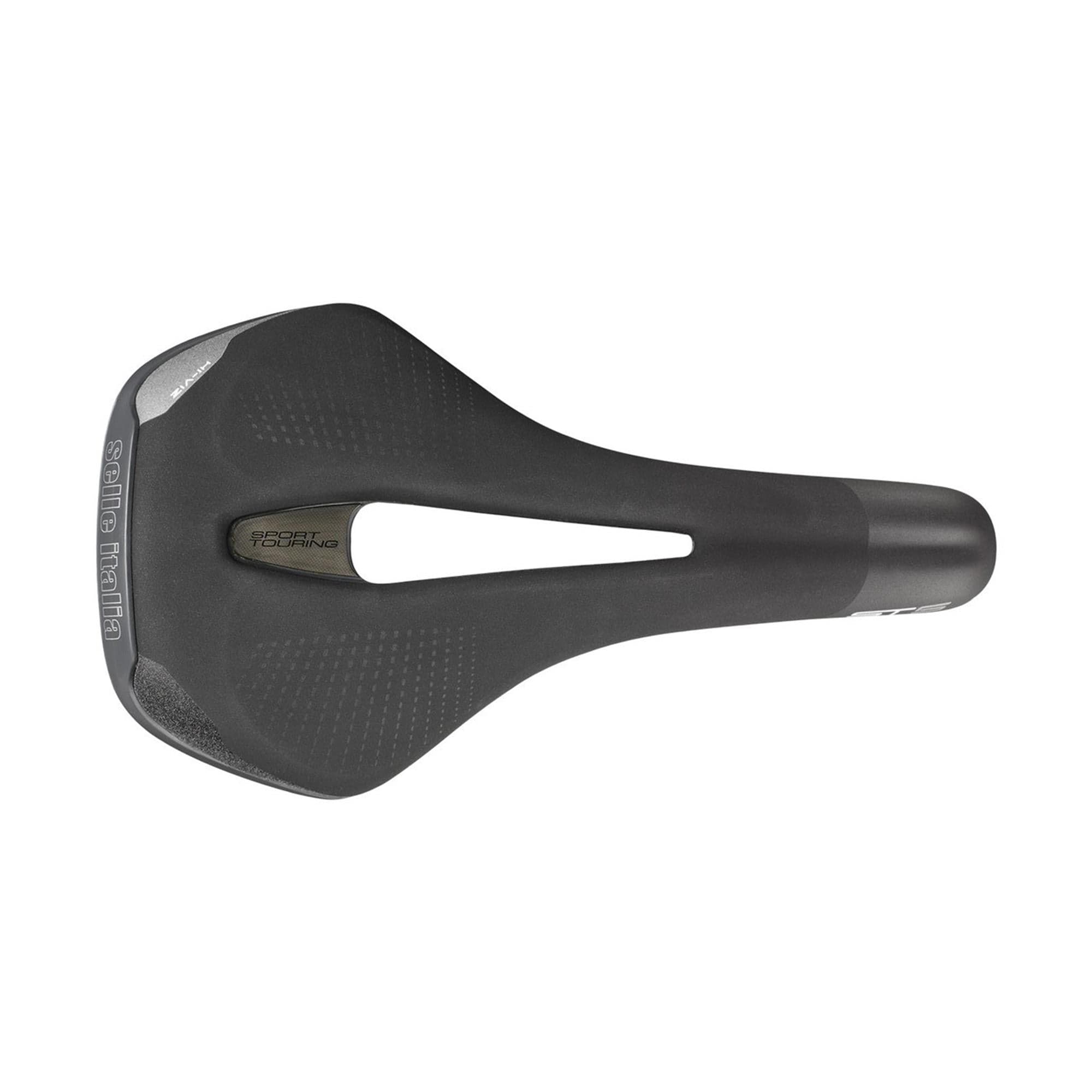 Selle Italia St5 Flow Commuter Saddle: Black L2