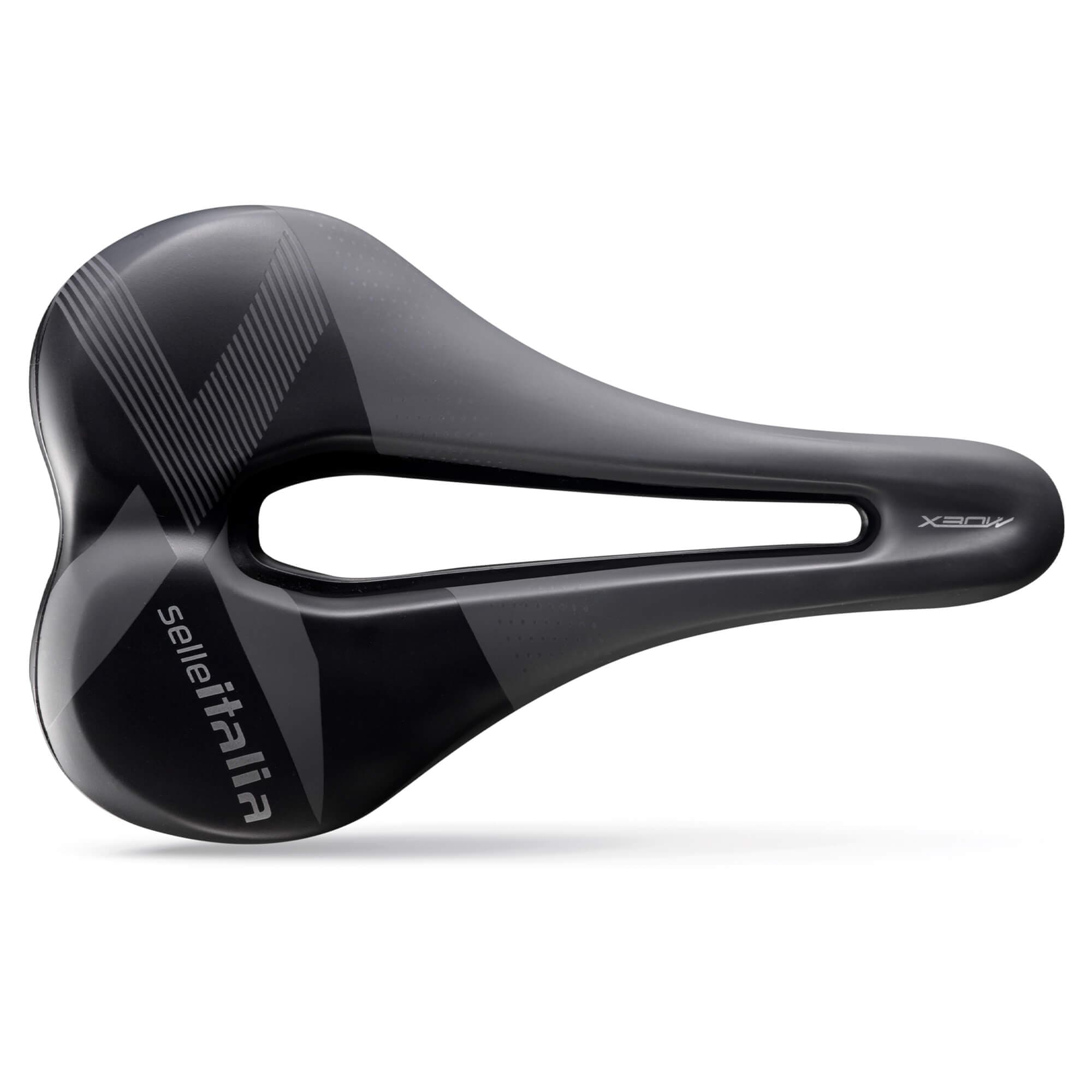 Selle Italia X-Bow Ti316 Superflow Saddle: Grey/Black L3