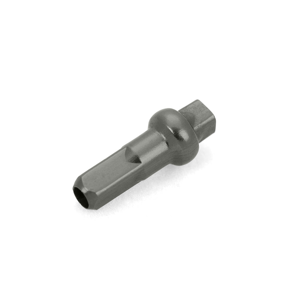 Halo Aero Alloy Nipples Grey 14G