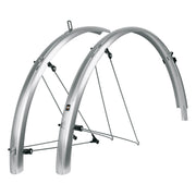 Sks Bluemels 28" Mudguard Set: Silver 28" 45Mm