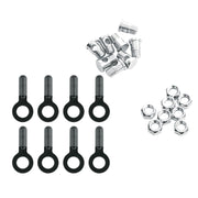 SKS Set Of Bolts/Nuts/End Caps For Chromoplastics/Bluemels/Longboards: