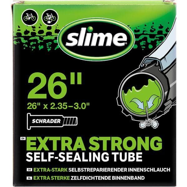 Slime Smart Tube - 26 x 2.35 - 3.0" - Schrader Valve
