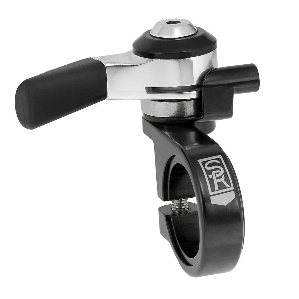 SunRace M96 Thumb Shifters Black/Silver LH