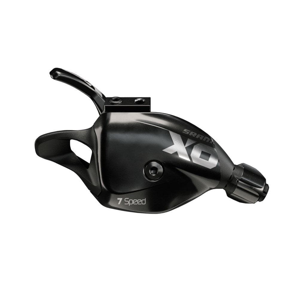 Sram Shifter X01Dh Trigger 7-Speed Rear With Discrete Clamp A2: Black 7 Speed