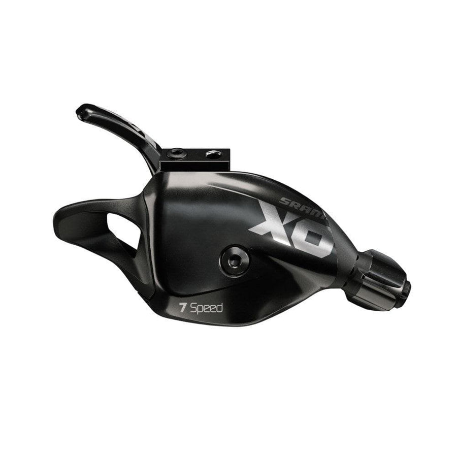 Sram Shifter X01Dh Trigger 7-Speed Rear With Discrete Clamp A2: Black 7 Speed