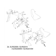 Sram Spare - Shifter Lever Assembly Kit 2009-2011 Apex/Rival, Left: