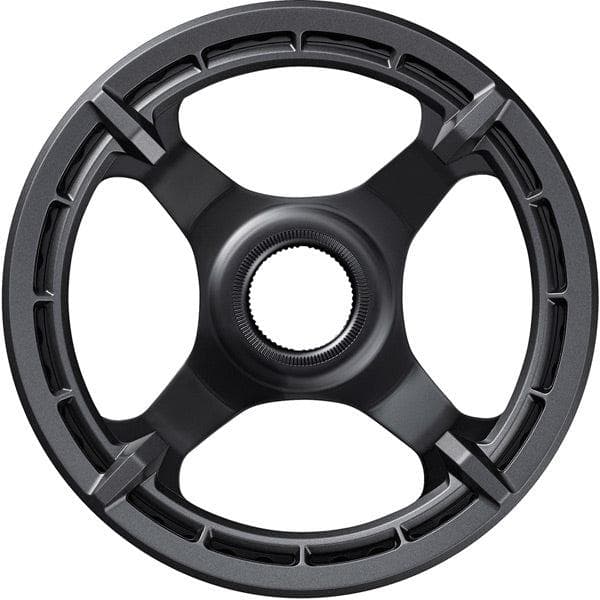 Shimano STEPS SM-CRE61 STEPS chainring; Black/Silver; single chainguard