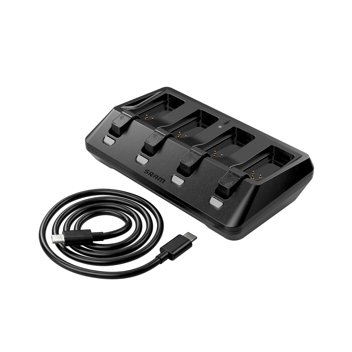 Sram AXS Battery Base Charger 4-Ports (Including USB-C Cord):  USB-C