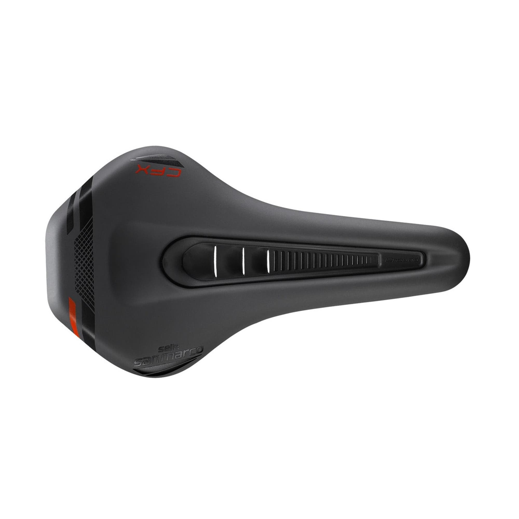 Selle San Marco Ground Shield Carbon FX Sadde: BLACK/BLACK L3