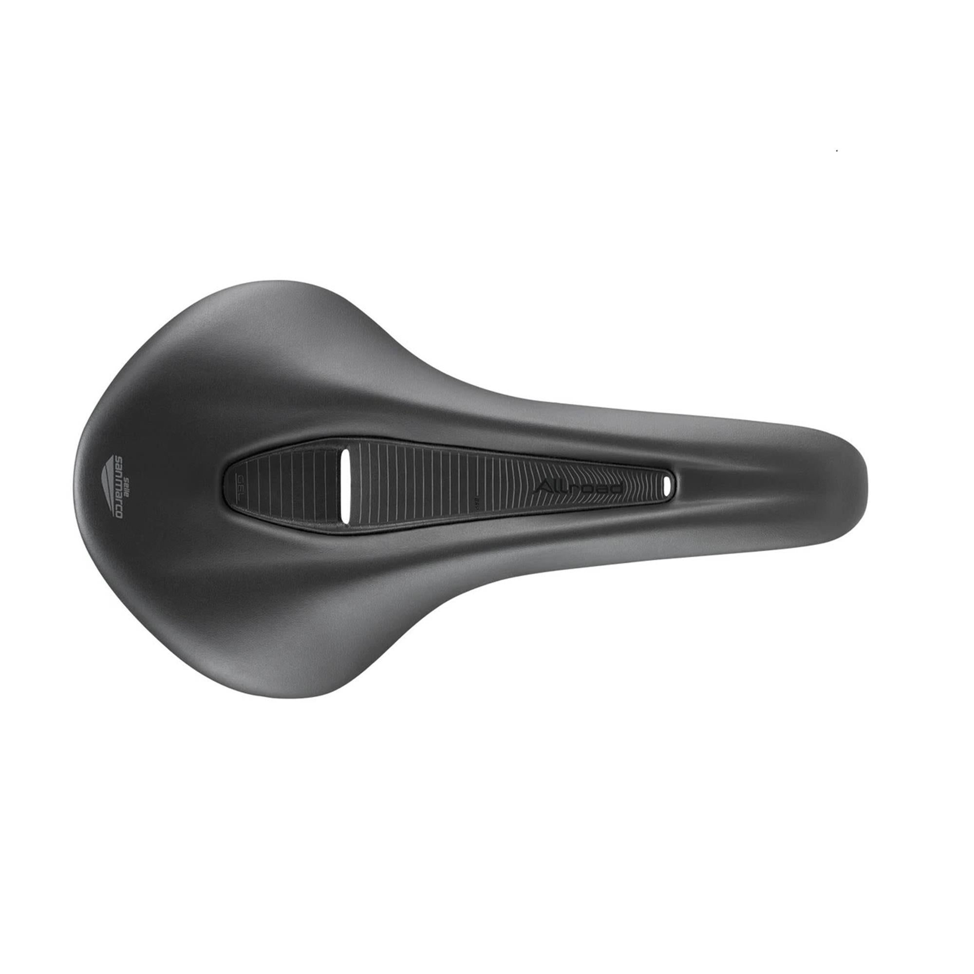 San Marco Allroad Shield Sport Saddle: BLACK/BLACK L3 - 140MM