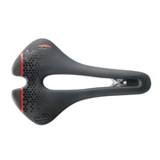 Selle San Marco Aspide Short Carbon Fx Saddle: Black/Black Wide (L3)