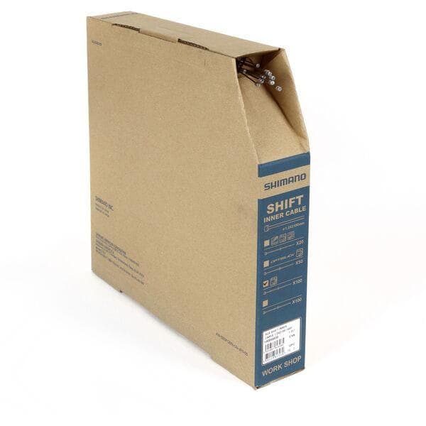 Shimano-Spares-Road-/-MTB-steel-gear-inner-wire,-1.2-x-2100,-box-100