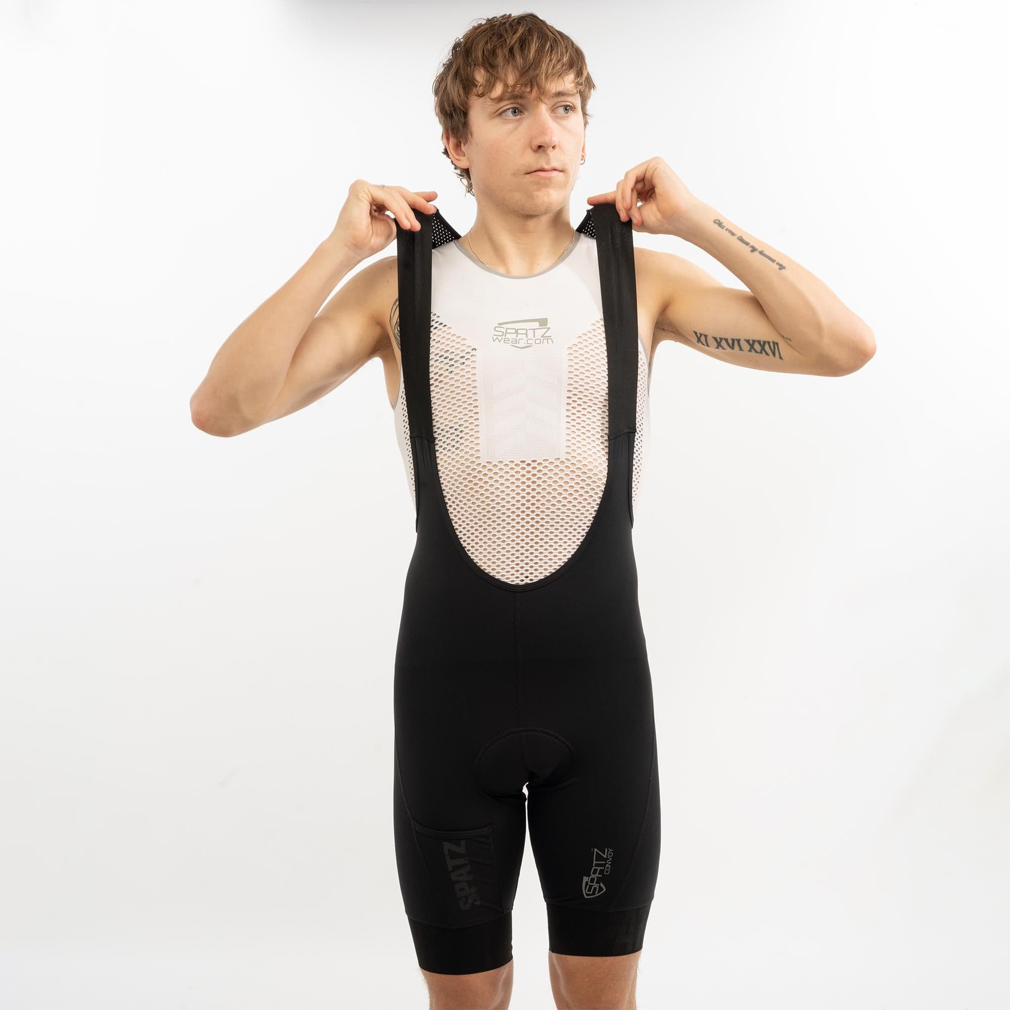 Spatzwear Convoy Bib Shorts: BLACK L