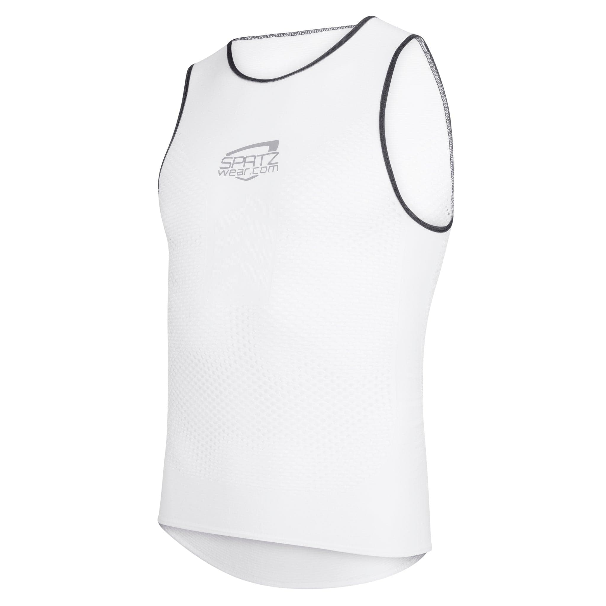 Spatzwear Coolr Summer/Indoor Baselayer: WHITE L/XL