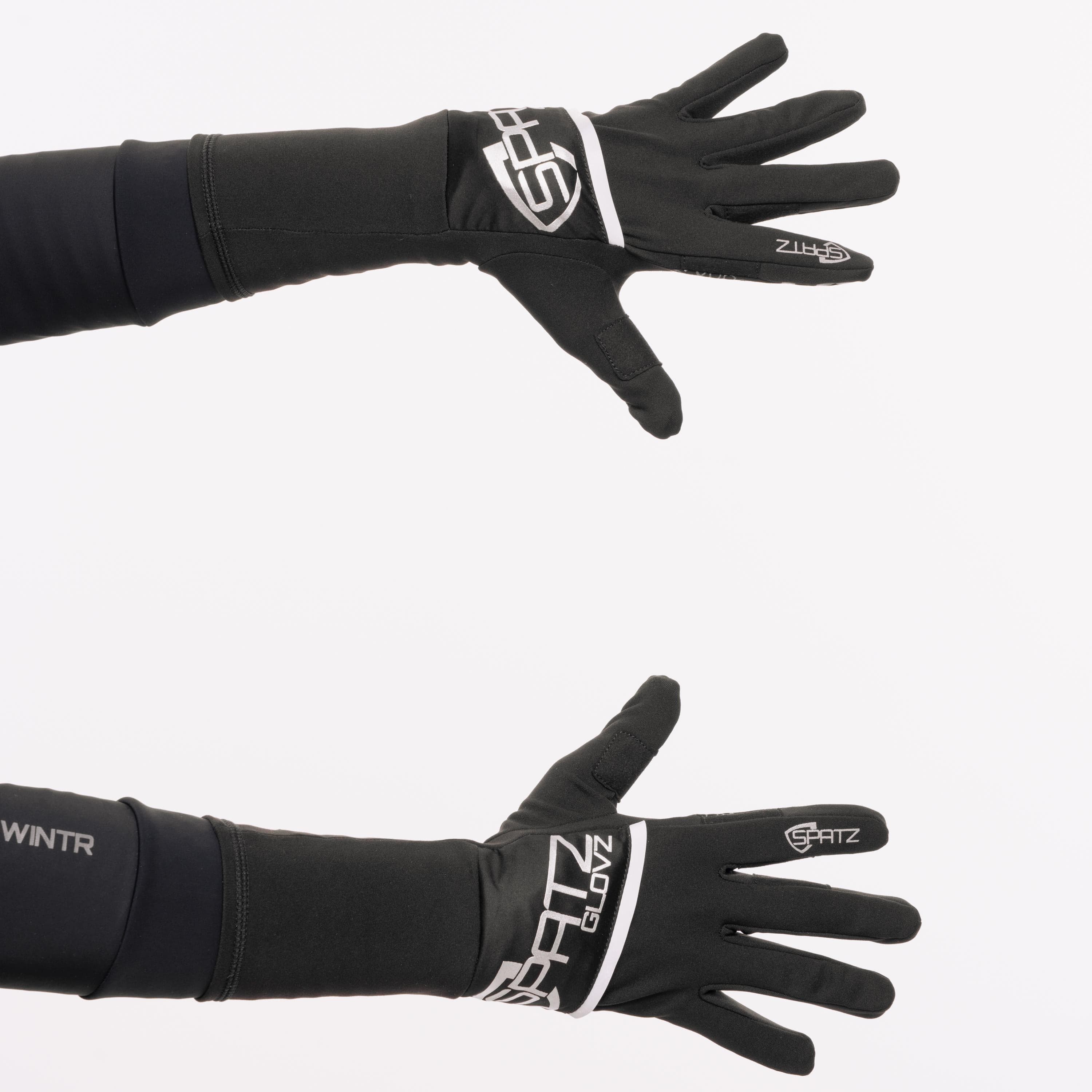 Spatzwear Glovz2 Race Gloves: BLACK S