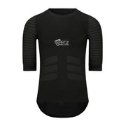 Spatzwear Race Layer SS Baselayer: BLACK M/L