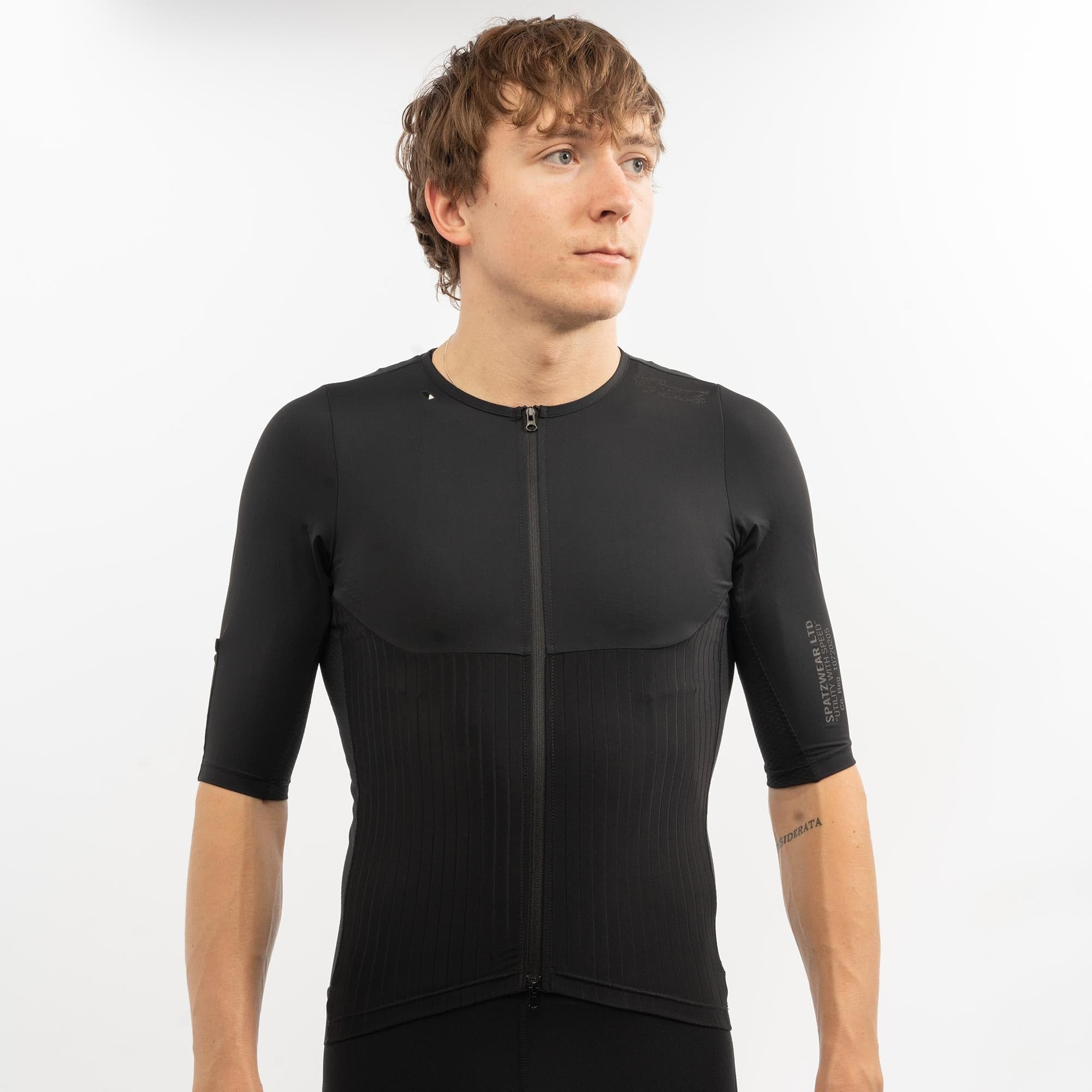 Spatzwear Squadron SS Jersey: BLACK L