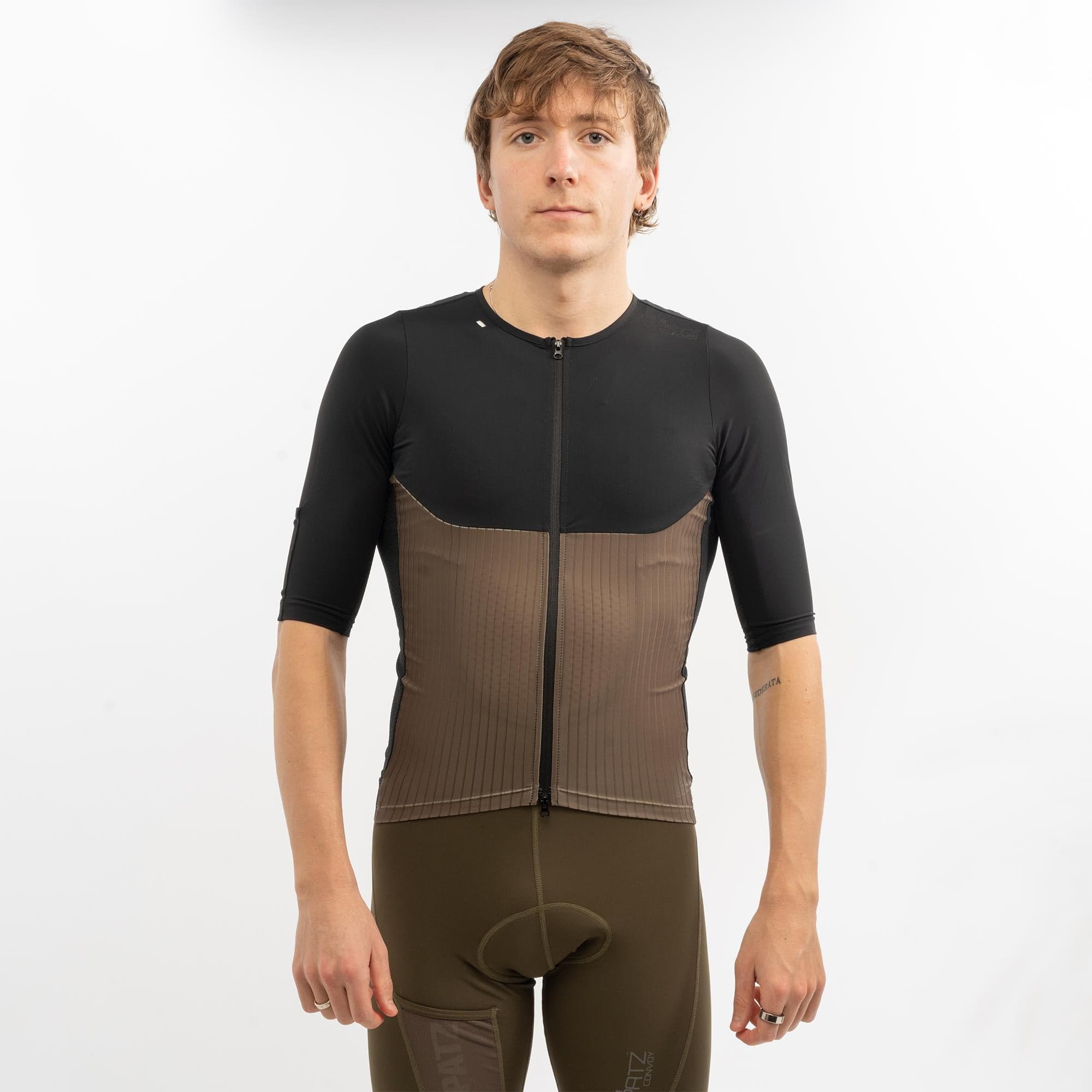 Spatzwear Squadron SS Jersey: DARK BROWN L