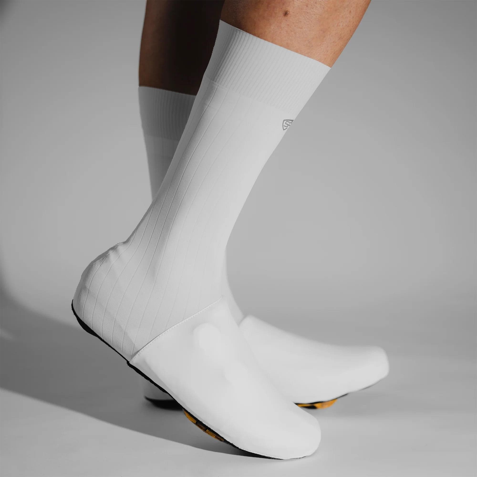 Spatzwear Windsock 2 Long Shoe Covers: WHITE S (EU 38-42)