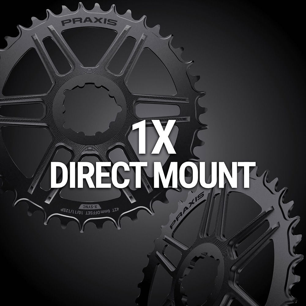 Praxis CR  Direct Mount NW 3mm Offset  34t
