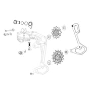 Sram Spare - Rear Derailleur Bolt And Screw Kit Nx Eagle (B-Bolt/Washer,Limit Screws):