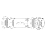 Sram Spare - Bottom Bracket Dub Spacer Kit Mtb/Road V3 (Including 2.0, 4.5, 5, 6.0, 6.5, 7.5, 8.5, 9.0, 10.5 & 2 Pieces Of 2.5, 3.0, 5.5Mm) & 2 Standard Bsa 68 Al Spacers: