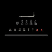Sram Spare - Disc Brake Hydraulic Hose Kit - Double Compression -2000Mmblk-Avidcode/R,Elixir1/3,Juicy3,Db 1/3/8,Levelult/Tlm(B1),Level/T,Guide Re,G2 Re/Rs/R,S9002P(Red,Force,Rival-2Petapaxs): Black 2000Mm