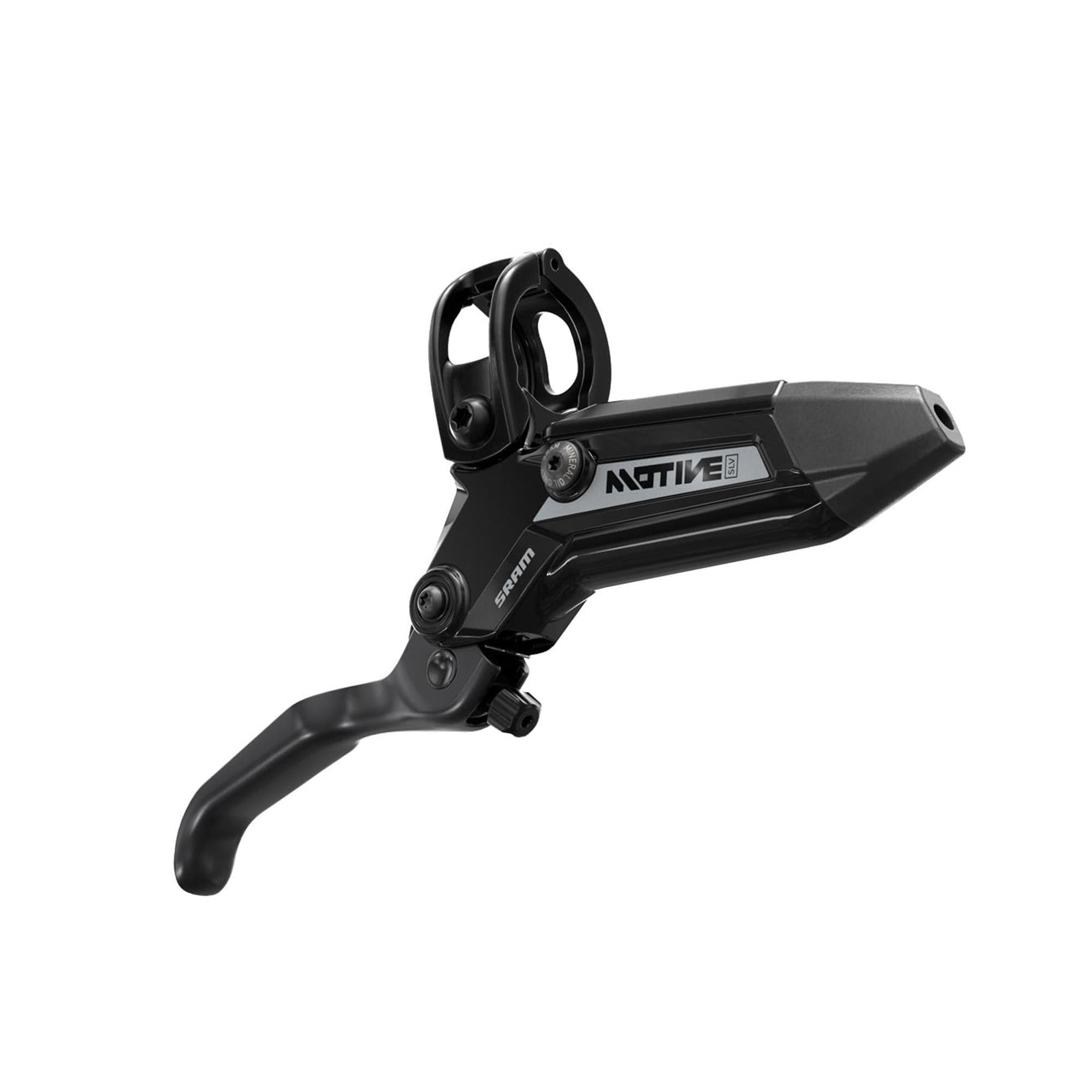 SRAM Disc Brake Lever Assembly - Aluminium Lever (Assembled, No Hose, Includes Barb,Olive,Boot)Ano  A1+: GLOSS BLACK