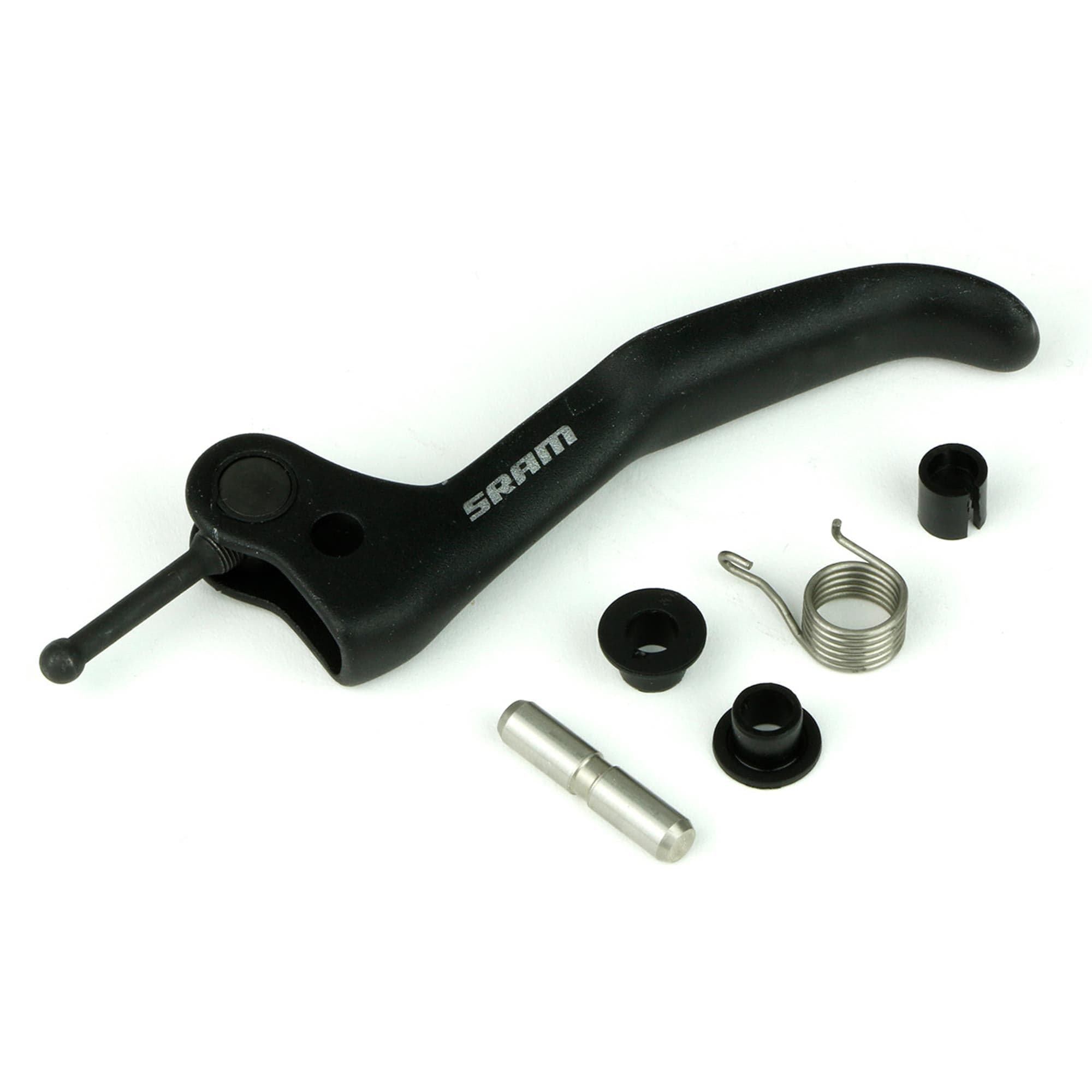 SRAM Disc Brake Lever Blade Kit - Aluminium Black (Includes Blade, Dowel, Pushrod, Spring, Clip, Bushings) - Db8 Stealth B1+, Db6/4 A1+: