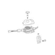 Sram Spare - Shift Lever Trigger Cover Kit X01 Eagle Right Red: Red