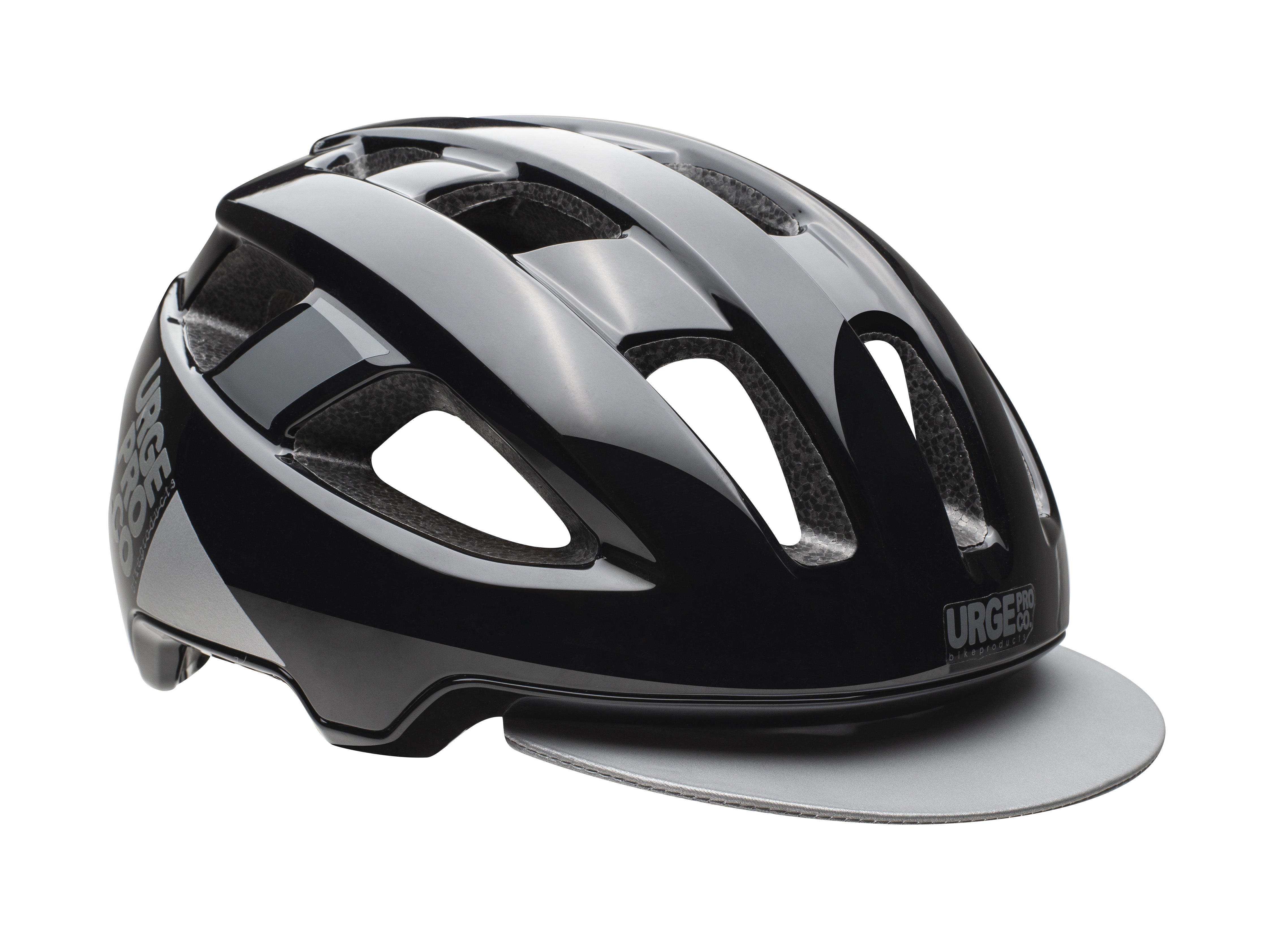 Urge STrail Urban City Helmet (Black, L/XL, 59-63cm)