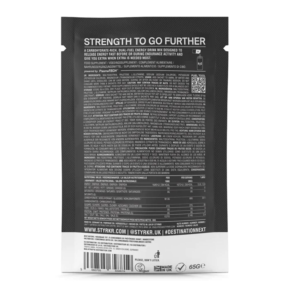 STYRKR - MIX60 Dual-Carb Energy Drink Mix Single
