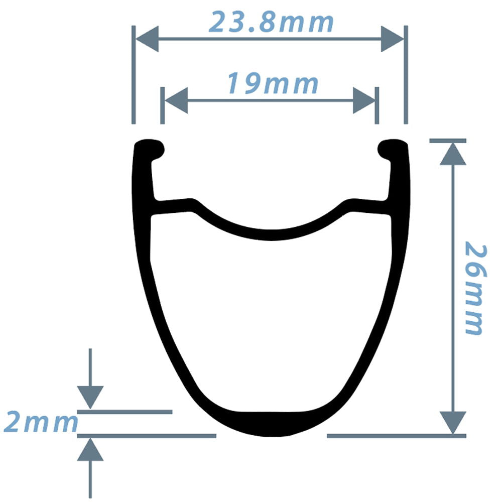 Sector Rim  R26  28H