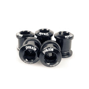 Praxis SPARE  Chainring Bolts Alloy Black (5 pack)