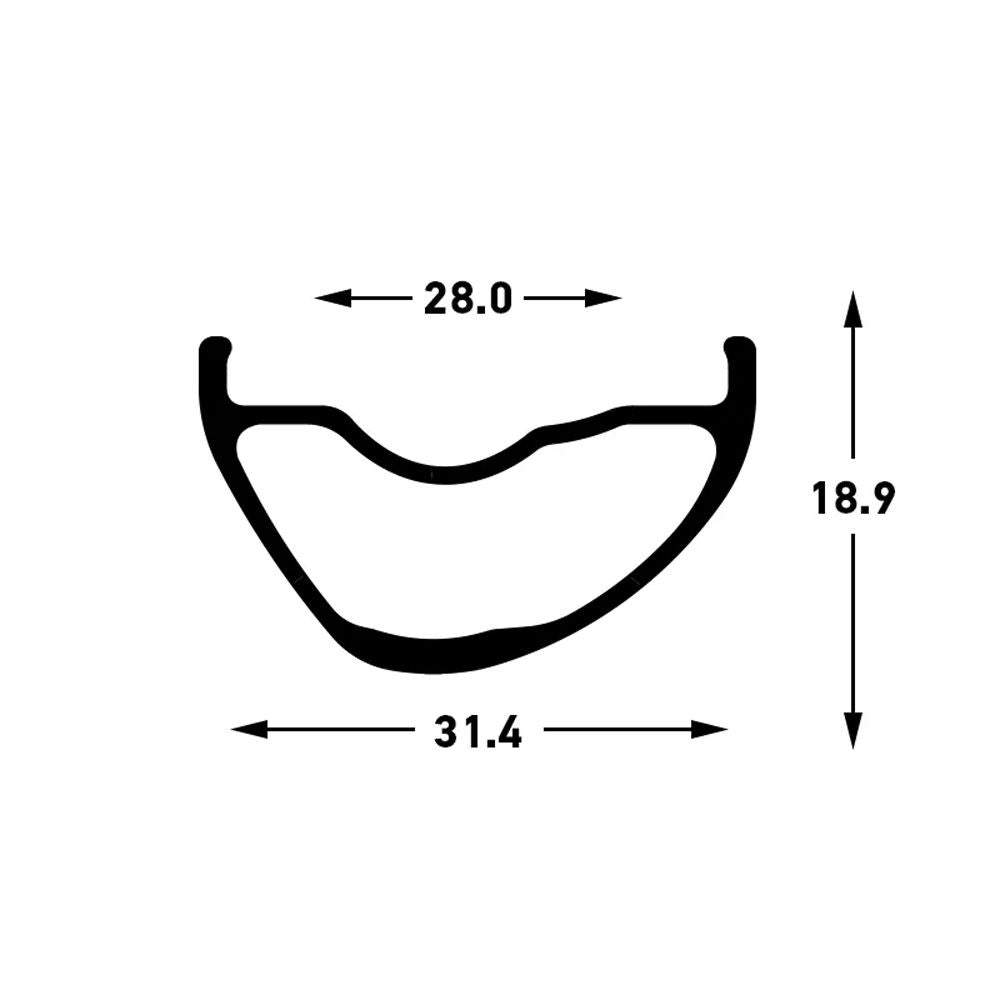 Stans NoTubes - RIM ARCH MK4 29 32H BLACK GR