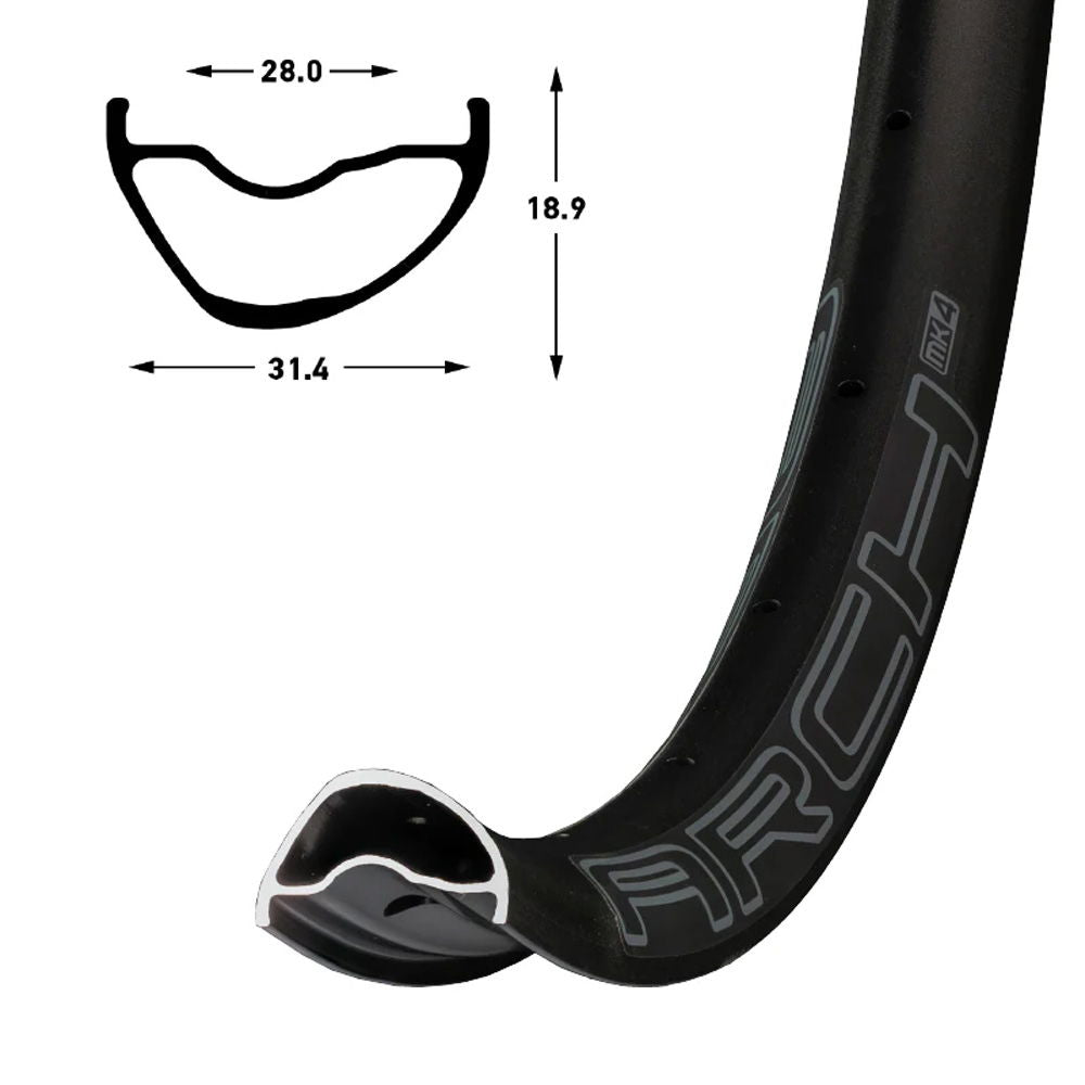 Stans NoTubes - RIM ARCH MK4 29 32H BLACK GR