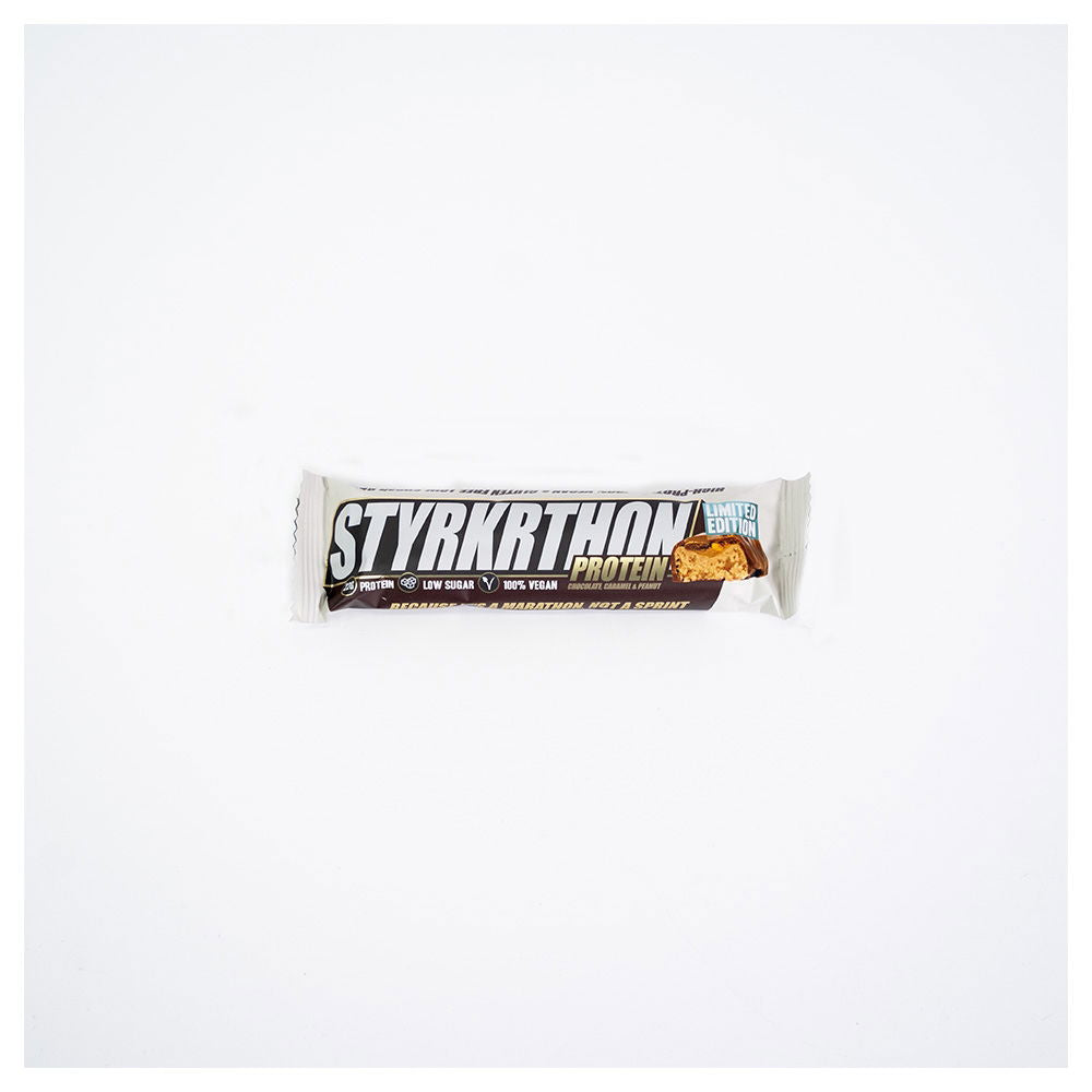 STYRKR - Styrkrthon - caramel, peanuts and chocolate x12