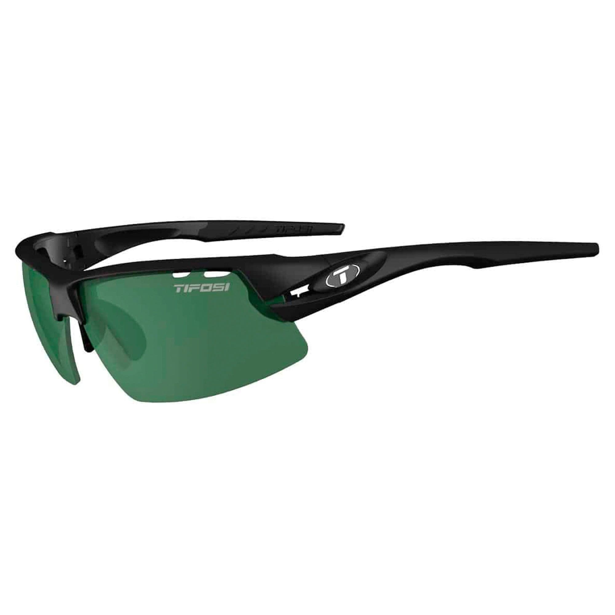 Tifosi Crit Enliven Golf Lens Sunglasses: MATTE BLACK
