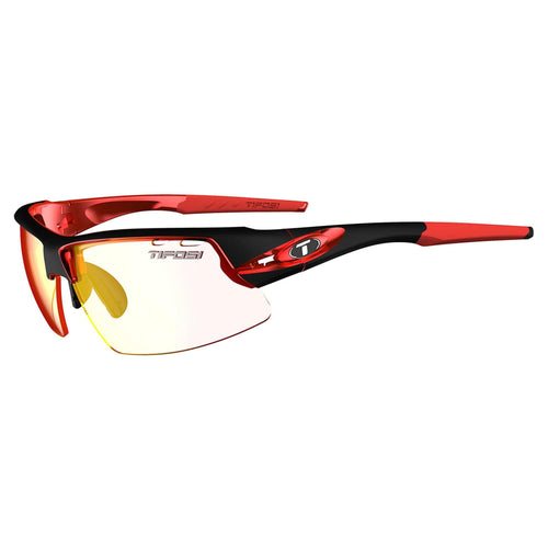Tifosi Crit Clarion Fototec Single Lens Sunglasses - Limited Edition 2022: Black/Red