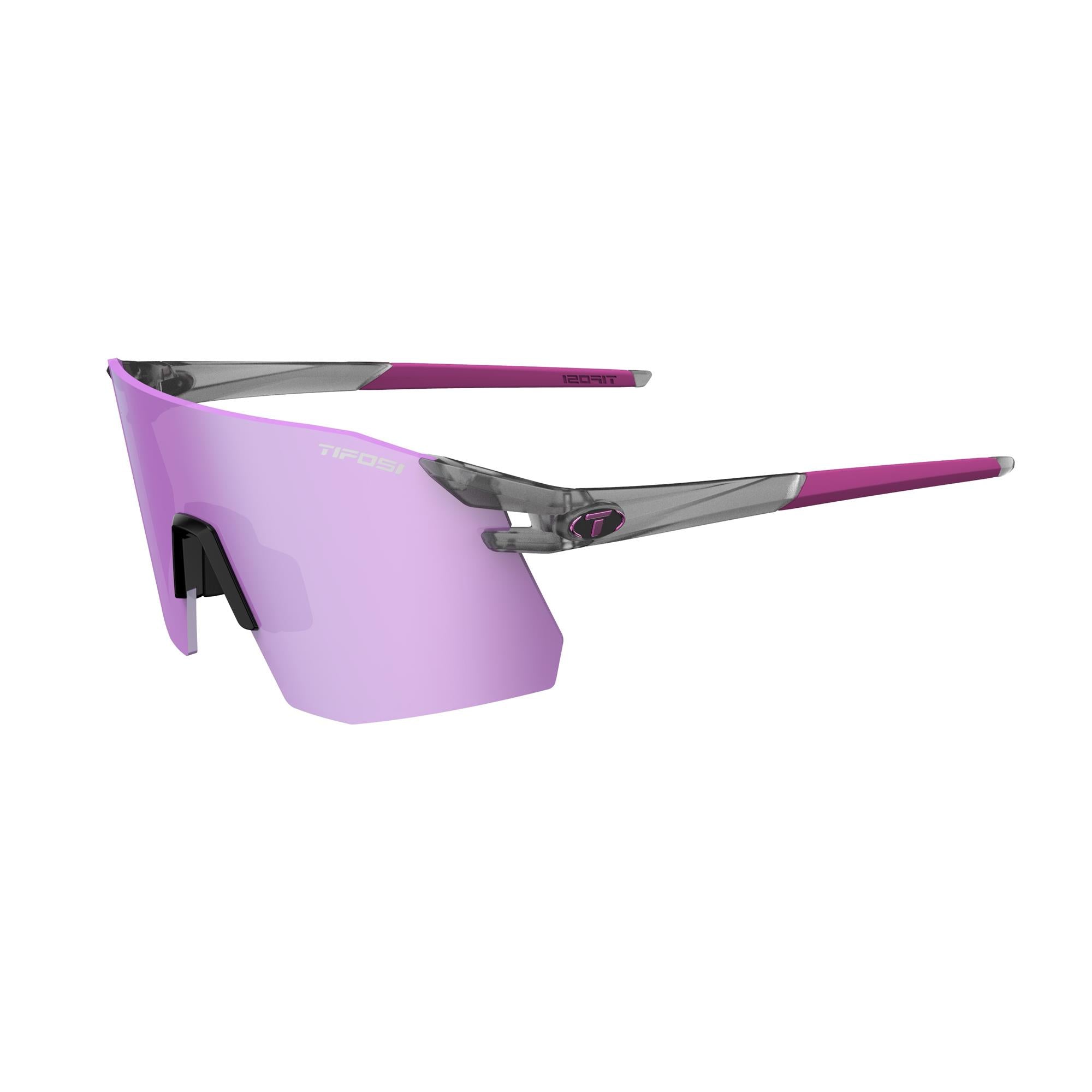 Tifosi Moab XC Interchangeable Clarion Sunglasses 2026: SATIN VAPOR M-L