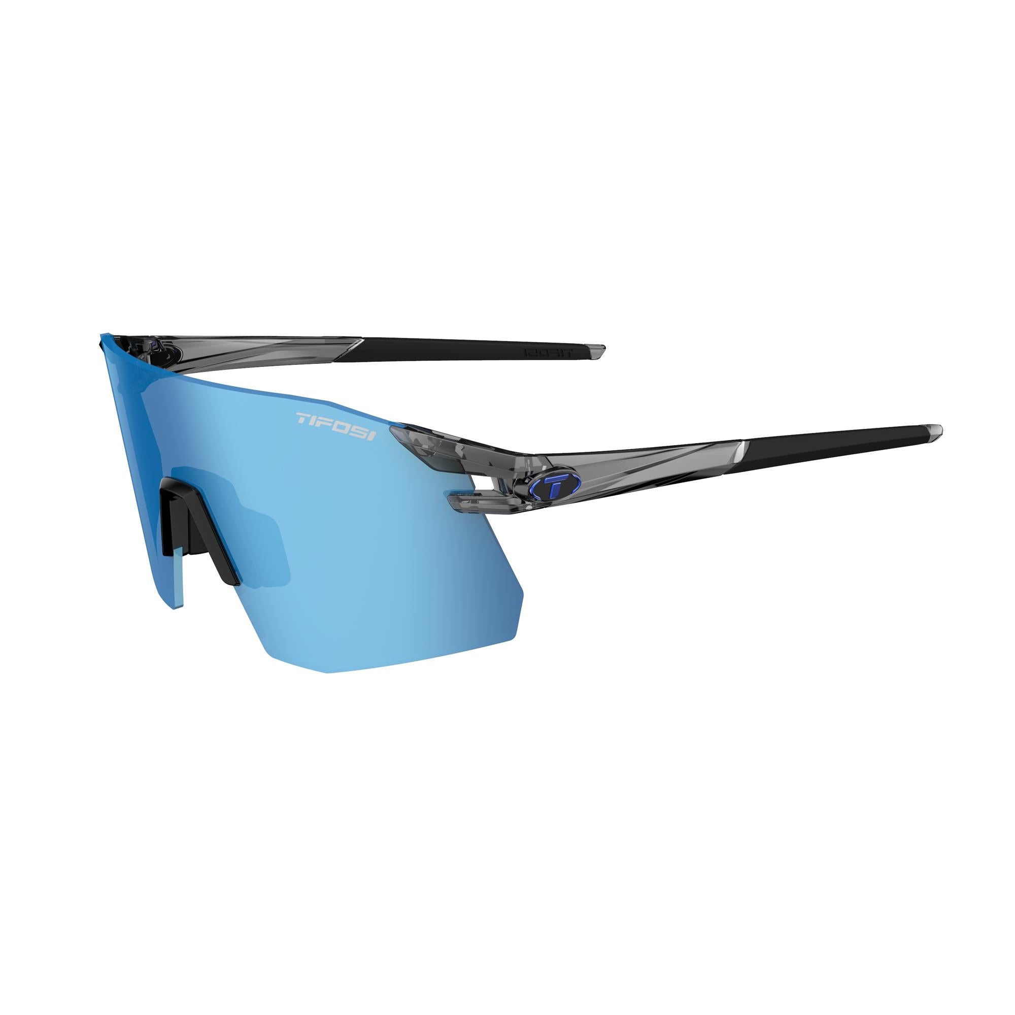 Tifosi Moab XC Interchangeable Clarion Sunglasses 2026: CRYSTAL SMOKE M-L