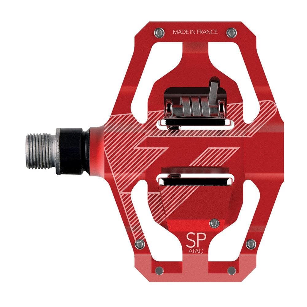 Time Pedal - Speciale 12 Enduro Including Atac Cleats 2021: Red