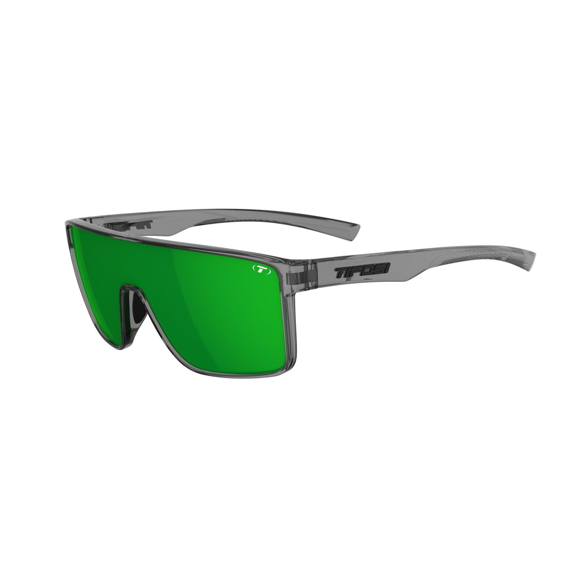 Tifosi Sanctum Polarized Sunglasses 2025: CRYSTAL SMOKE M-L