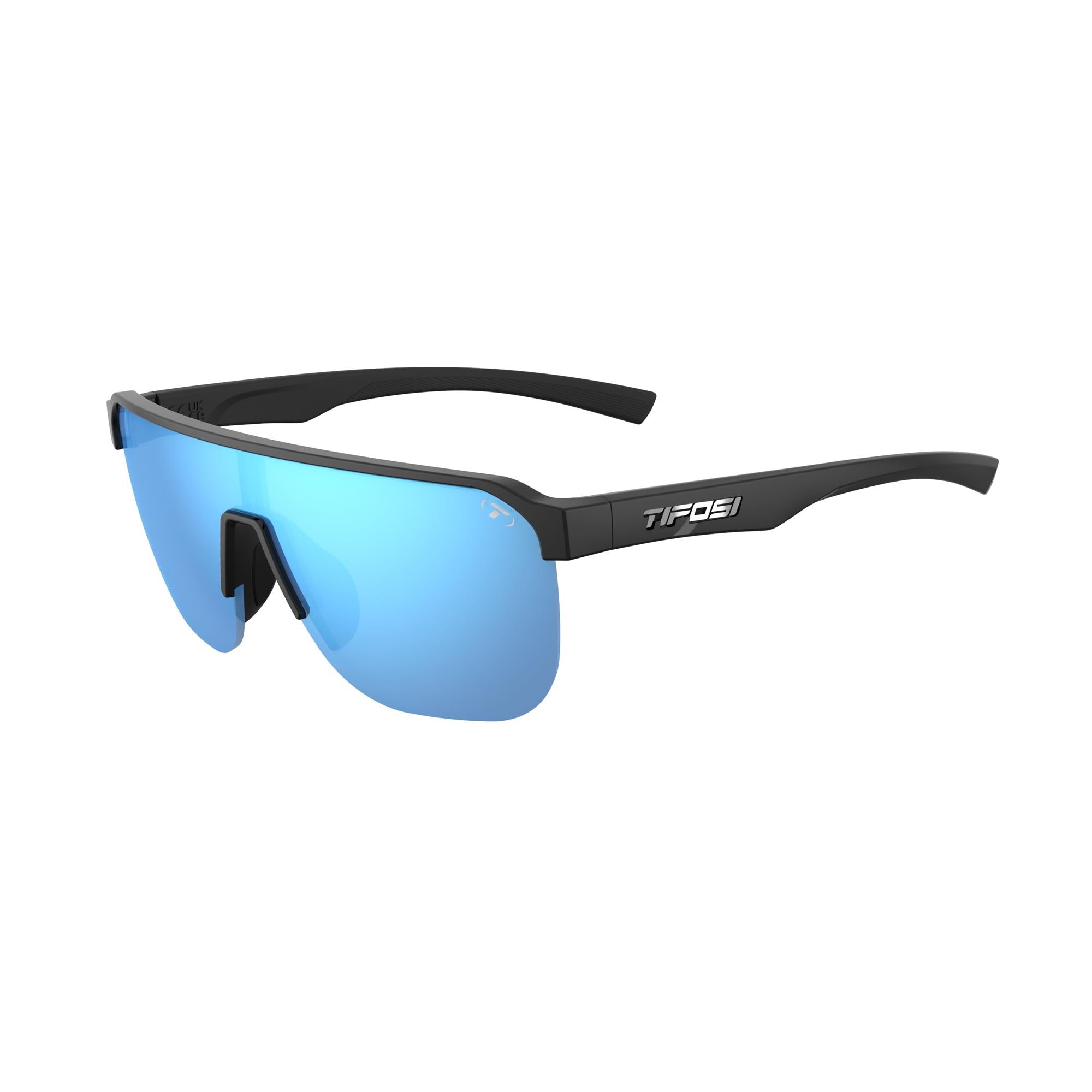 Tifosi Sanctum SL Sunglasses 2026: GLOSS BLACK M-L