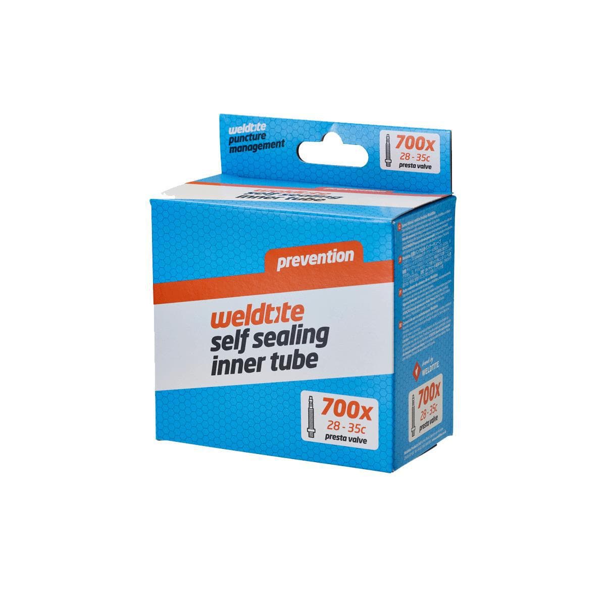 Weldtite 700 X 28C - 35C Self Sealing Innertube (Presta):  700X28-35C