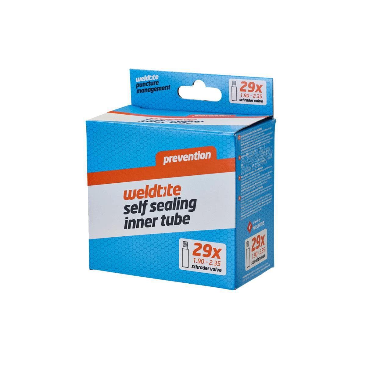 Weldtite 29" X 1.9 - 2.35" Self Sealing Innertube (Schrader):  29X1.90-2.35"