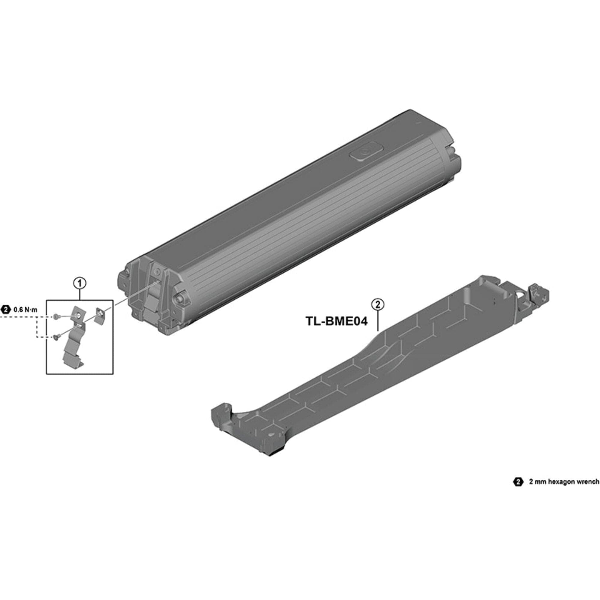 Shimano Workshop TL-BME04 battery mount setting tool for BM-E8030 (BT-E8035)