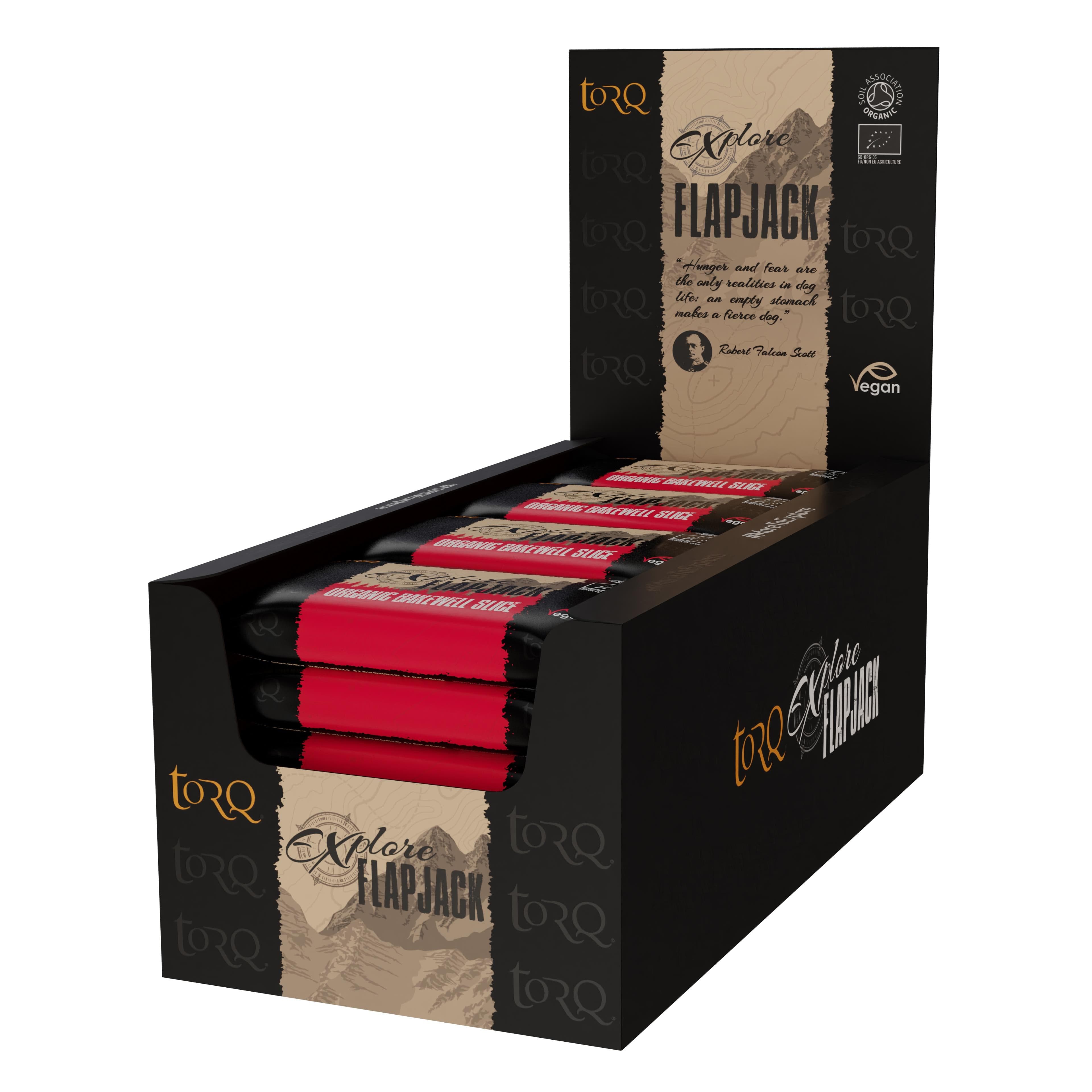 Torq Explore Flapjack 65 Grams Bakewell Slice Flavour 20 Pack
