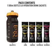 Torq Hydration 500Ml Bottle Sample Pack - 8 Drinks (2 X 4 Flavours):  500Ml